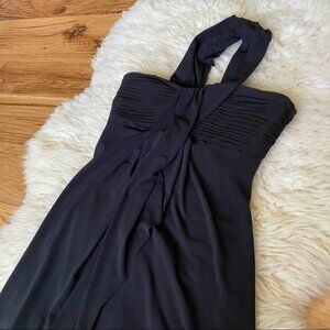 Max and Cleo One Shoulder Dress Black Size 4